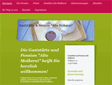 Tablet Screenshot of pension-wolgast.de